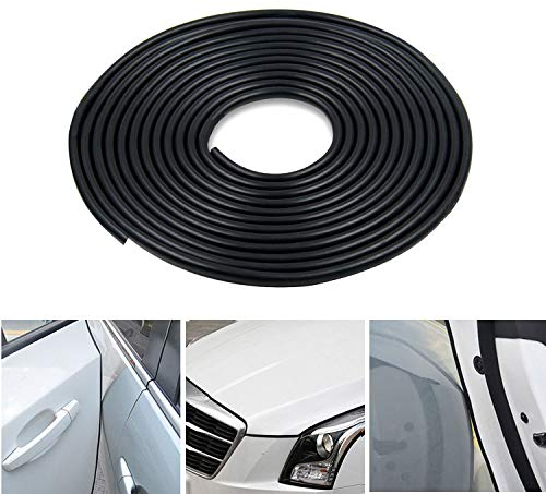 CICMOD 16ft / 5M Tür Edge Guards Schutz Trimmen Ideal für die meisten Limousine Hatchback Anti Kratzer mit Selbstklebendem Tape