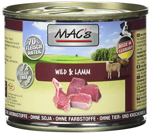 Mac's Wild & Lamm, 6er Pack (6 x 200 g)