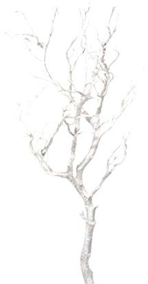 Künstlicher Deko AST weiß mit 95cm aus PE Material - Dekozweig Kunstast Dekoration für Vase