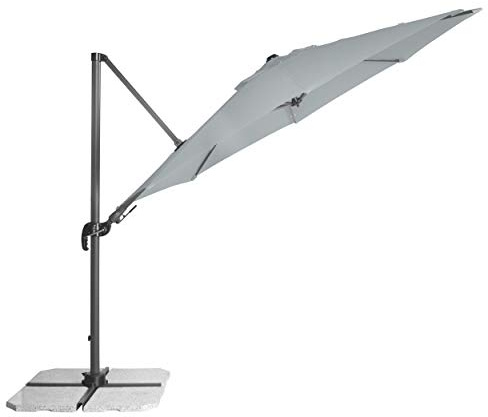 derby Ravenna AX 330 – Schwenkbarer Pendelschirm ideal für den Garten – Neigbar – ca. 330 cm