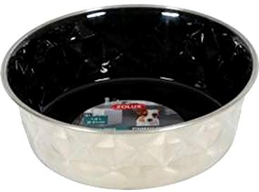Gamelle INOX ZOLUX - Diamond - 1,8L - Noir - 475536NOI