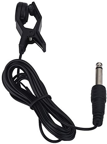 Guitar Acoustic Clip On Pickup Universal General Piezo Contact Microphone for Guitar Mandolin Bouzouki Violin Banjo Ukulele