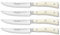 Wüsthof Classic Ikon Crème 4-Piece Steak Knife Set