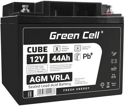 Grüne Zelle 12V 44Ah VRLA AGM Batterie mit B4 Terminal