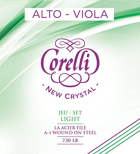 Corelli Viola Saiten Crystal Satz mit A Kugel Light 730LB