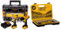 Dewalt Taladro Atornillador Impacto XR + Organizador TSTAK V con 2 baterías Li-Ion 2,0Ah + DT71563-QZ Juego de 100 Piezas taladrar 12XBrocas para madera3-8mm, 3X Mamposteía 6-8mm, 12X Metal 1