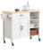 SoBuy FKW103-WN Carro de Cocina Carrito de Servir Multiusos Estantería on 2 Puertas, 1 cajón y 2 estantes, 108 x 48 x 89 cm ES