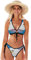 Oiseau Blanc Drapeau USA Bikini Femme Maillot de Bain 2 Pièce Swimsuit pour Plage Filles
