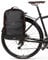 Two Wheel Gear - Gepäckträgerrucksack Cabrio - 2-in-1 Fahrrad Pendeln und Reisetasche, Schwarzer Ripstop, 30 l, Large, Gepäckträgerrucksack