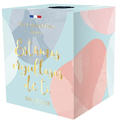 Draeger Paris - Vela Fragancia Ámbar Estamos Orgullosos de ti