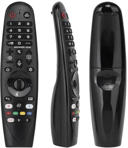 Sostituzione per LG Magic Telecomando AN-MR19BA, Telecomando Voice Magic Adatto SOLO per LG 2019 Smart TV Telecomando AN-MR19BA, ha Funzione Vocale/Magica/Puntatore, Video Pulsanti