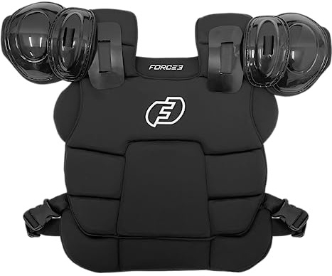 Force3 Pro Gear Protector de pecho Ultimate Umpire con Kevlar Dupont