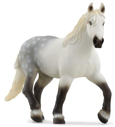 Schleich Farm World | Percheron Stute 13971 | 6 x 15 x 12 cm | Spielfigur ab 3 Jahren | schleich Bauernhof Spielfigur | detailgetreue Tierfigur | Geschenk für Jungen und Mädchen