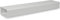 110 x 55 mm / 11 x 5.5 cm Rectangular Plastic Flat Duct - 150 cm Long - Connection - Ventilation System, Heating, Cooling - Ventilation Element for Limited Spaces