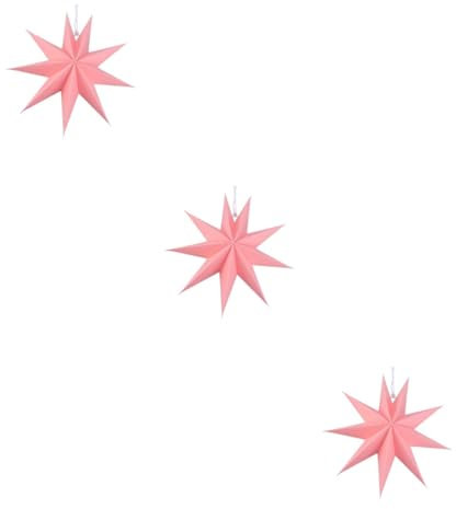 Gadpiparty 3St weihnachtsdeko hängend Kronleuchter Schatten Zubehör Decke Lampenschirm