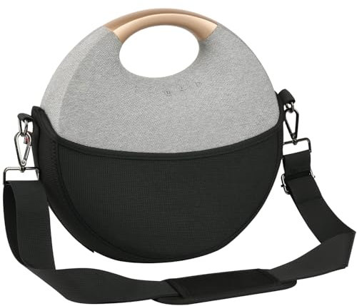 TXEsign Reise-Tragetasche für Harman Kardon Onyx Studio 6 Lautsprecher, weiche Netztasche, Lautsprecher-Tragetasche mit verstellbarem Schultergurt, Schwarz