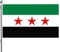 Flaggen Syrien -Flagge mit Grommet 59x35in Digitaldruck Doppelgenähte syrische Flagge lebendige Polyester Unflecken windbeständiger Landflaggen für Paradesport -Event