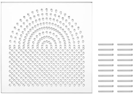 Quadratisches Gewinde-Organizer, Tafel, Acryldraht, Biegebrett, Acryl, Schmuckverpackungsbrett für Schmuckdesigner