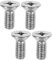ULTECHNOVO 4pcs Stainless Steel Brake Disc Mounting Screws 93600-06014-0h Front Rear Automotive Fasteners