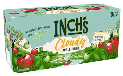 Inch's Cloudy Hazy Apple Cider 10x440ml Cans
