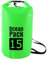 WJLYDM Sac étanche 2L/3L/5L/10L for Natation, Rafting, Kayak, randonnée fluviale, Voile, canoë, Bateau(Green 15L)
