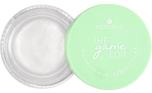 essence THE game EDIT fix & freeze brow gel Augenbrauenstift Nr. 01 6g | Augenbrauengel, Definierter Look, Fixierend, Langanhaltend, der ready ist fürs Spielfeld