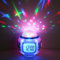Premium Wecker & LED Sternenhimmelprojektor (digital) 10 Melodien - Uhr Nachtlicht Einschlafhilfe für Baby & Kinder - Dekolampe Deko Lampe Leuchte Dekoleuchte Sternenhimmel Mond und Sterne Projektor