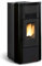 LaNordica Extraflame Pelletofen Giusy Evo (7 kW) Metall Schwarz