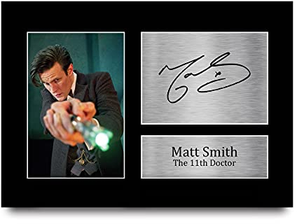 HWC Trading Matt Smith A4 Ungerahmt Signiert Gedruckt Autogramme Bild Druck-Fotoanzeige Geschenk Für Dr Who Tv-Show-Fans