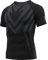 AMZSPORT Maglietta a Compressione da Uomo Manica Corta T-Shirt Running Maglia Sportiva da Ciclismo Fitness, Nero L