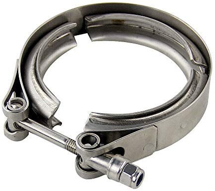 PTNHZ Universal Stainless Steel 3.0 V Band Clamp For Turbo, Downpipes, Exhaust Systems(2.0/2.5/2.75/3.0/3.25/3.5/4.0)