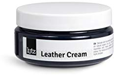 Lutz Crème pour cuir, Crème rajeunissante pour cuir, restaurer des chaussures en cuir, sacs, vestes, fabriqué en Europe (117 - Bleu marine)