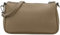 SH Leder Echtleder Schultertasche Umhängetasche Handtaschen Clutch kleine Tasche Abendtasche 23x13cm Jennie G323 (Helltaupe)
