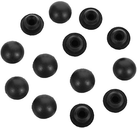 VILLCASE 20 Pièces Prise Jack Remplisseuse De Bouteilles Cric De Voiture Tige De Cric Remplissage en Bouchon De Remplissage D'huile De Remplissage Hydraulique pour Ascenseur Van Caoutchouc