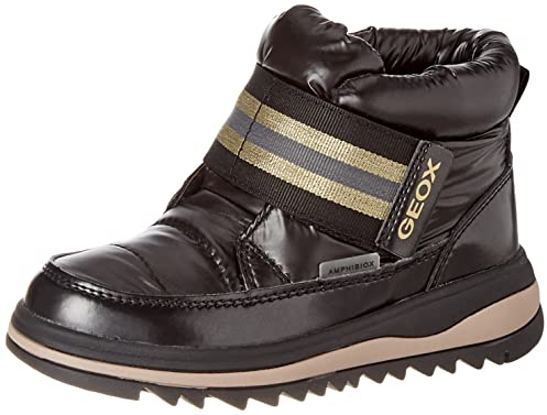 Geox Mädchen J Adelhide Girl B Ab Stiefeletten, Schwarz, 37 EU