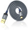 AkoaDa 3m USB Mini 2.0 Charging & Data Cable, Compatible with Hero3, Digital Camcorder, MP3 Player & More, 1 Piece, Grey