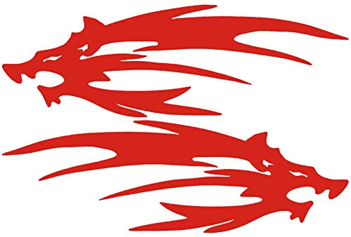 iSpchen Autoaufkleber Motorräder Reflektierende Aufkleber Personalisierte Flammen Aufkleber Retro Helm Dekoration Sticker für Motorrad,Auto,LKW,Laptop Aufkleber Styling Aufkleber