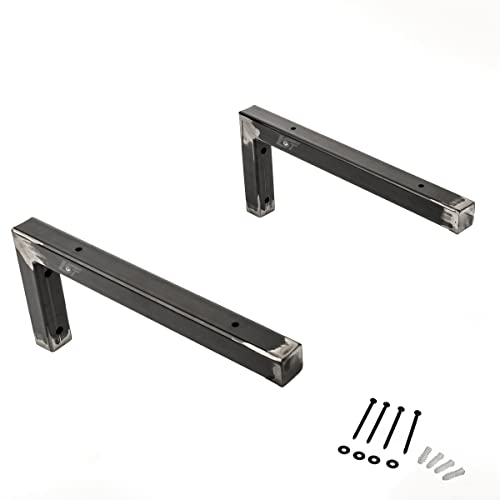 LST 2X Wandkonsole Waschtischhalterung Regalträger anthrazit 300mm Winkel