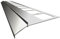 Renoplast® ABS-Montagestreifen für Traufprofil K100R | S80 2mm 200cm | Fertigstellung von Terrassen und Balkonen | Fliesenböden auf Klebemörtel | Wasser ablaufsysteme Winkelprofil