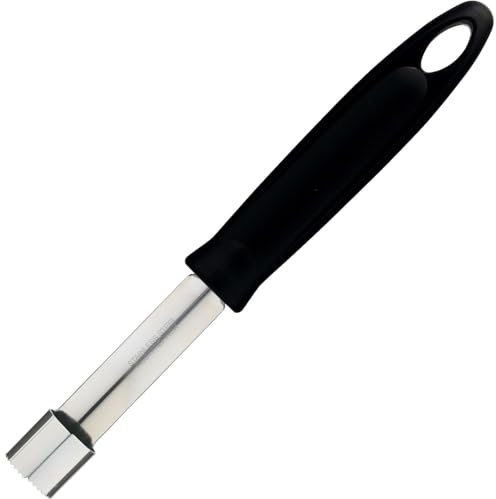 AMK® Kitchen Craft Apple Corer Serrated Stainless Steel Blade Removes Cores Effortlessly Comfort Grip Handle