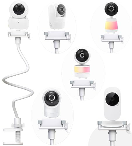 Derebir Baby Monitor Stand Holder Compatible with VTech VM924/ 901/928HD /5263/5755 /5764HD /7764HD/5766/5263/BM5254/ RM5755HD/ Leapfrog LF920HD/RM7768HD/LF815HD/LF1726FHD /LF2413 Cameras