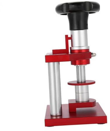 LIFKOME Uhrenpresswerkzeug Gehäuseschließer Spiralboden Für Hintere Abdeckung Mit 20 Matrizen Uhrenreparaturwerkzeug