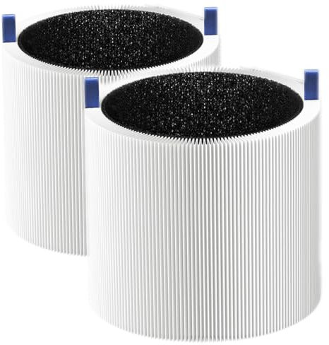 HOSECES 511i MAX Filter Replacement F5MAX Compatible with BLUEAIR Blue Pure 511i Max Air Purifier, 3-IN-1 H13 True HEPA Carbon Filter 2Pack