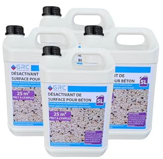 GRC - Désactivant de Surface - Béton Désactivé 2 à 4 mm, 20 L