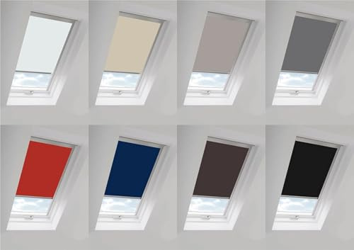 Thermal Blackout Skylight Roller Blinds For Fakro Roof Windows (2)