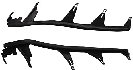 Naroote Flexibles Auto-Scheinwerferdichtungs-Ersatzset für 3er E46 Pre-LCI, 1998–2003, 3er E46 M3, 2001–2006, Stark Abdichtendes Schwarzes Gummi