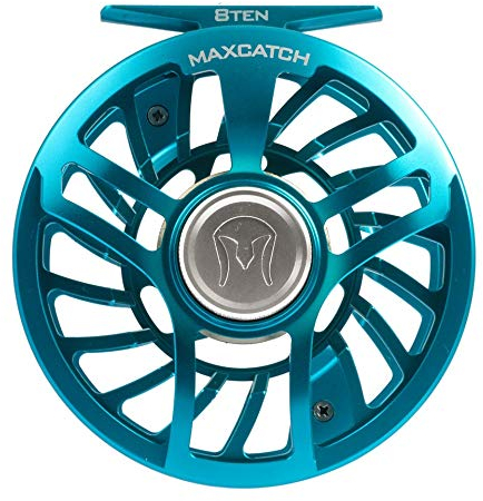 Maximumcatch Sparta wasserdichte Fliegenrolle voll versiegelt geringes Gewicht Fliegenfischen Rolle in 3/5w, 5/7wt, 7/9wt, 8/10wt (EIS Blau, 7/9 wt)