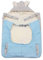 SONARIN Universal All Seasons Dick Regenschutz für Babytrage,für den Winter warm,Wintercover und Regencover,Windschutz,Wasserdichtes(Blau)