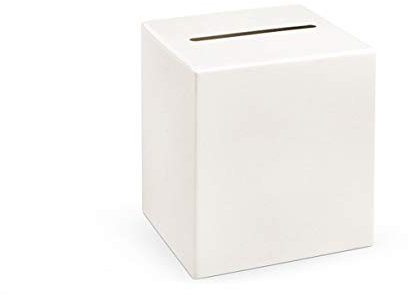 PartyDeco Geldbox für Hochzeitskarten Geschenkebox Hochzeitsfeier Zubehör (Ecru)