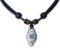 HANA LIMA Lederkette Halskette Dagaz Rune Wikingerschmuck Wikingerkette Halsband Thor Odin Herrenkette Damenkette